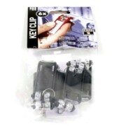 Zusatzbild 1 für DURABLE Schlüsselanhänger KEY CLIP schwarz, 6 St., Artikelnummer 569582