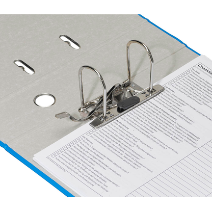 Artikelbild 2 für bene No.1 Power Ordner blau Kunststoff 8,0 cm DIN A4, 1 St., Artikelnummer 420018