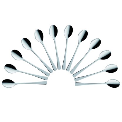 Artikelbild für solex® Kaffeelöffel Karina silber, 12 St., Artikelnummer 984146