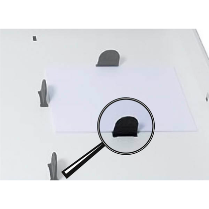 Artikelbild für LÜLLMANN Schubladenteiler schwarz 5,0 cm 5,0 cm, Artikelnummer 183839