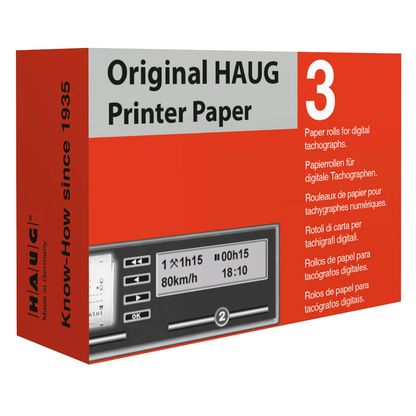 Artikelbild 2 für HAUG Original Thermorollen 5,7 cm x 8,0 m, 3 Rollen, Artikelnummer 453282