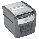 Artikelbild 1 für Rexel Optimum AutoFeed+ 45X Aktenvernichter mit Partikelschnitt P-4, 4 x 28 mm, bis 45 Blatt, schwarz, Artikelnummer 267342