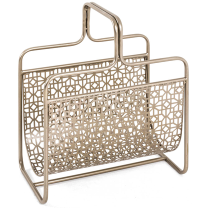 Artikelbild 2 für HAKU Möbel Zeitungsständer 18274 gold Metall, DIN A4, Artikelnummer 551562