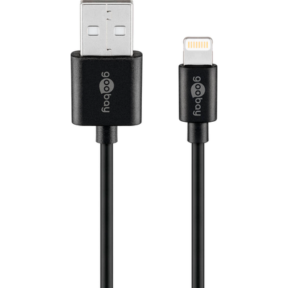 Artikelbild 5 für goobay Ladekabel mit Adapter schwarz, 12 Watt, Artikelnummer 720272