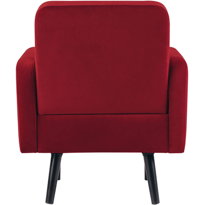 Artikelbild 4 für meet powered by PAPERFLOW Sessel LISBOA rot schwarz Stoff 71,0 x 81,5 x 83,0 cm, 1 St., Artikelnummer 851133