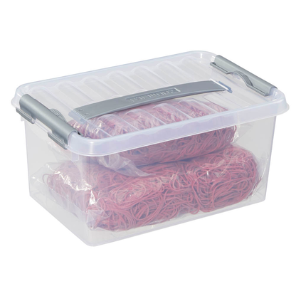Artikelbild 11 für sunware Q-line Aufbewahrungsbox 6,0 l transparent 30,0 x 20,0 x 14,0 cm, 1 St., Artikelnummer 145685