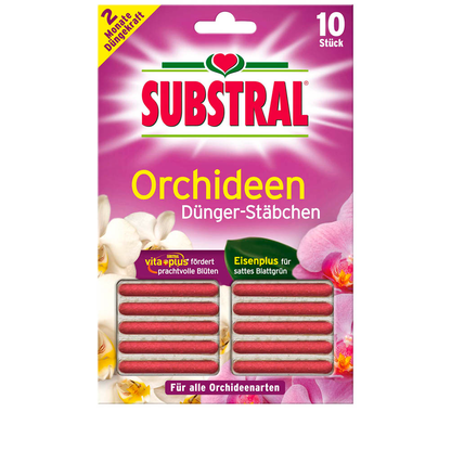 Artikelbild für SUBSTRAL® Orchideen-Dünger Düngerstäbchen 10 St., Artikelnummer 368906