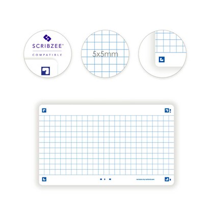 Artikelbild 5 für OXFORD Karteikarten FLASH 2.0 DIN A7 weiß kariert, 80 St., Artikelnummer 371509