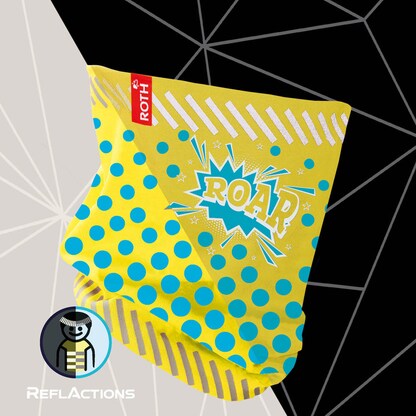 Artikelbild 2 für ROTH Schlauchschal Roar gelb Einheitsgröße 50,0-54,0 cm, 1 St., Artikelnummer 580847