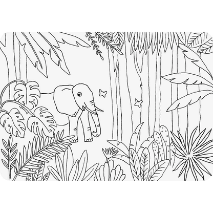 Artikelbild 9 für HEYDA Bastelset Karton-Theater Jungle mehrfarbig, Artikelnummer 779339