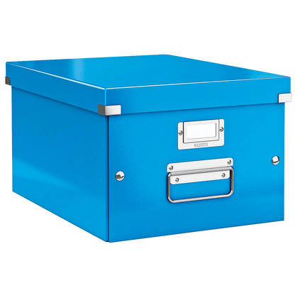 Artikelbild 2 für LEITZ Click & Store Aufbewahrungsbox 16,7 l blau 28,1 x 36,9 x 20,0 cm, 1 St., Artikelnummer 127340