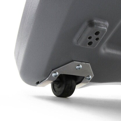 Artikelbild 3 für Showdown® Displays Kundenstopper Windtalker silber DIN B1 2 Fächer 83,5 x 83,5 x 130,8 cm, 1 St., Artikelnummer 692727