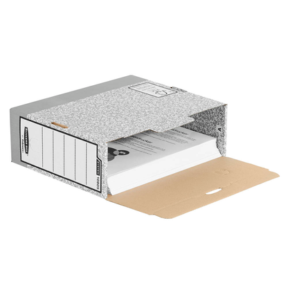 Artikelbild 2 für Bankers Box Archivboxen Bankers Box grau 11,1 x 32,7 x 26,5 cm, 10 St., Artikelnummer 936575