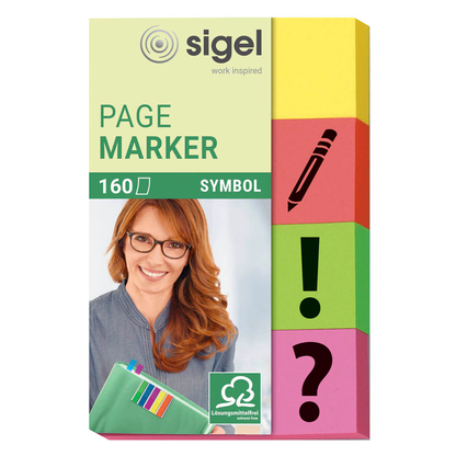 Artikelbild für SIGEL SYMBOL Haftmarker farbsortiert 