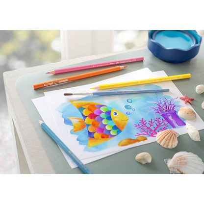 Artikelbild 2 für FABER-CASTELL KINDER-AQUARELL Aquarellstifte farbsortiert, 1 St., Artikelnummer 748977