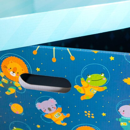 Artikelbild 7 für Idena Spielzeugkisten bunt 33,0 x 35,0 x 25,5 cm, 2 St., Artikelnummer 141166