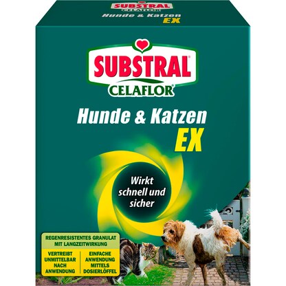 Artikelbild für SUBSTRAL® Celaflor® Hunde & Katzen EX Hunde- & Katzenabwehrmittel 200,0 g, Artikelnummer 664884