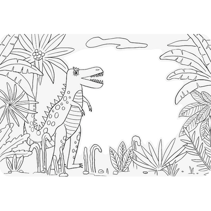 Artikelbild 8 für HEYDA Bastelset Karton-Theater Dino mehrfarbig, Artikelnummer 779346