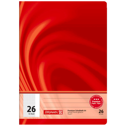 Artikelbild 2 für BRUNNEN Schulheft Vivendi Lineatur 26 kariert DIN A4 Außenrand, 16 Blatt, 1 St., Artikelnummer 603692
