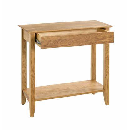 Artikelbild 6 für HAKU Möbel Konsolentisch rechteckig Massivholz eiche 75,0 x 35,0 x 75,0 cm, 1 St., Artikelnummer 340358