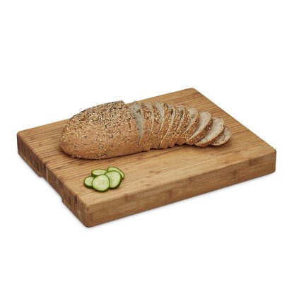 Artikelbild 2 für relaxdays Schneidebrett Natur 45,0 x 35,0 cm, 1 St., Artikelnummer 361024