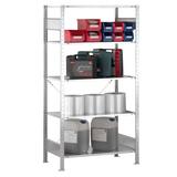 Artikelbild 1 für SCHULTE Schwerlastregal 12730 silber 100,0 x 30,0 x 200,0 cm, Artikelnummer 743807