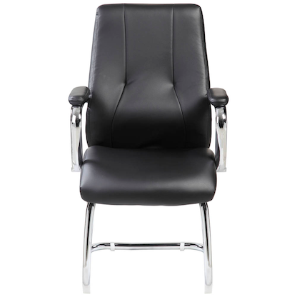Artikelbild 2 für rocada Besucherstuhl 985V22 schwarz Kunstleder, 1 St., Artikelnummer 986618