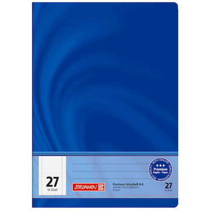 Artikelbild 2 für BRUNNEN Schulheft Vivendi Lineatur 27 liniert DIN A4 Innen- und Außenrand, 16 Blatt, 1 St., Artikelnummer 603807