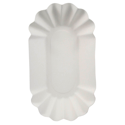 Artikelbild für PAPSTAR Pappschalen weiß 10,5 x 17,5 cm, 250 St., Artikelnummer 564153