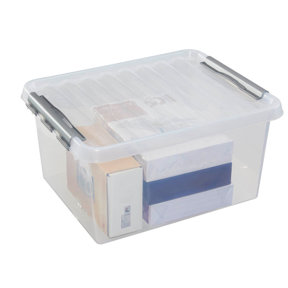 Artikelbild 7 für sunware Q-line Aufbewahrungsbox 36,0 l transparent 50,0 x 40,0 x 25,5 cm, 1 St., Artikelnummer 145728