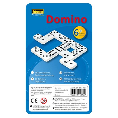 Artikelbild 7 für Idena Domio Double Six Geschicklichkeitsspiel, 1 St., Artikelnummer 140966