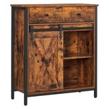 Artikelbild 1 für VASAGLE Sideboard, LSC100B01 braun 70,0 x 30,0 x 80,0 cm, 1 St., Artikelnummer 289466