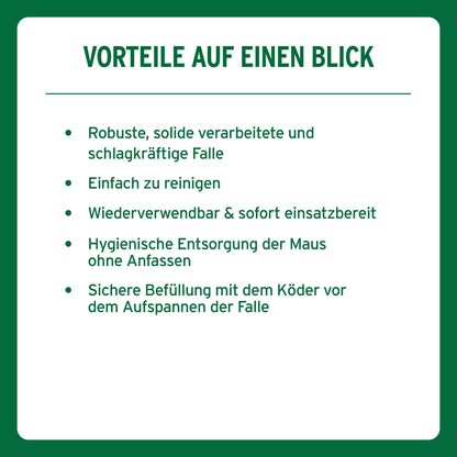 Artikelbild 9 für SUBSTRAL® Celaflor® Mausefallen Ultra Power schwarz, 2 St., Artikelnummer 664852