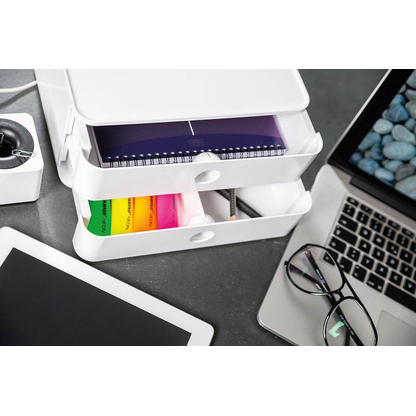 Artikelbild 3 für HAN Schubladenbox Smart Box ALLISON weiß 1120-12D, DIN A5 mit 2 Schubladen, 1 St., Artikelnummer 965323