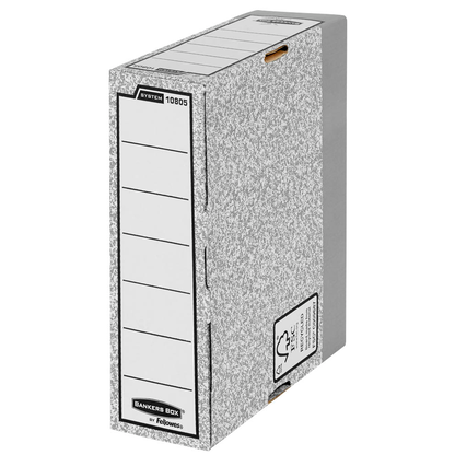 Artikelbild 4 für Bankers Box Archivboxen Bankers Box grau 11,1 x 32,7 x 26,5 cm, 10 St., Artikelnummer 936575