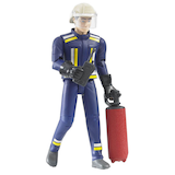 Artikelbild 1 für bruder 60100 Feuerwehrmann mit Zubehör Spielfigur, Artikelnummer 560914