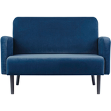 Artikelbild 1 für meet powered by PAPERFLOW 2-Sitzer Sofa LISBOA blau schwarz Stoff 124,0 x 81,5 x 83,0 cm, 1 St., Artikelnummer 851091