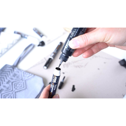 Artikelbild 8 für KREUL Black & White Stoffmalfarbe farbsortiert, 4 St., Artikelnummer 115299