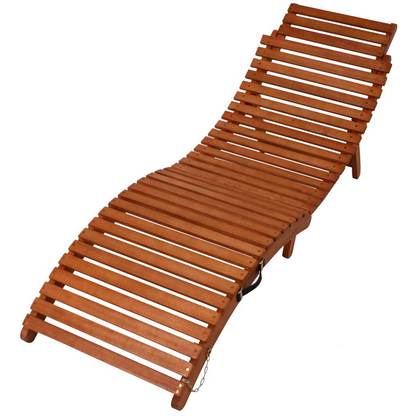 Artikelbild 5 für Garden Pleasure Sonnenliege NASSAU natur Holz, Artikelnummer 310977