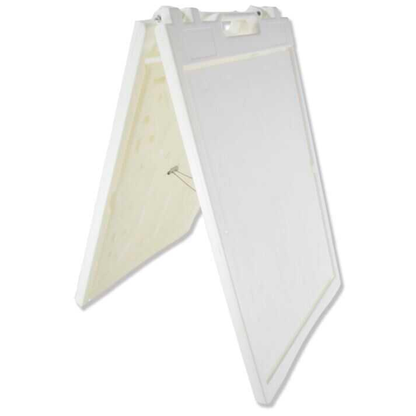 Artikelbild 4 für LMG Kundenstopper weiß DIN A1 2 Fächer 68,0 x 77,0 x 110,0 cm, 1 St., Artikelnummer 576179