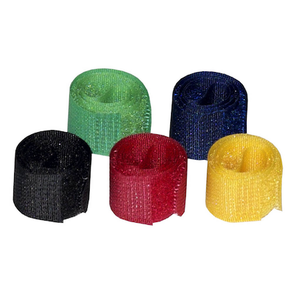 Artikelbild 2 für MediaRange Kabelbinder farbsortiert 21,5 cm x 1,6 cm, 5 St., Artikelnummer 348363