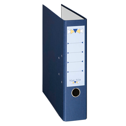 Artikelbild 2 für bluefile blue file Ordner dunkelblau Karton 8,0 cm DIN A4, 1 St., Artikelnummer 479717