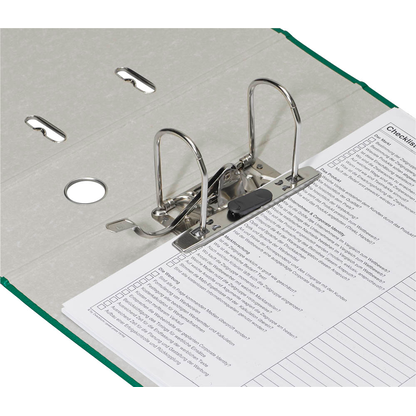 Artikelbild 2 für bene No.1 Power Ordner grün Kunststoff 8,0 cm DIN A4, 1 St., Artikelnummer 426205