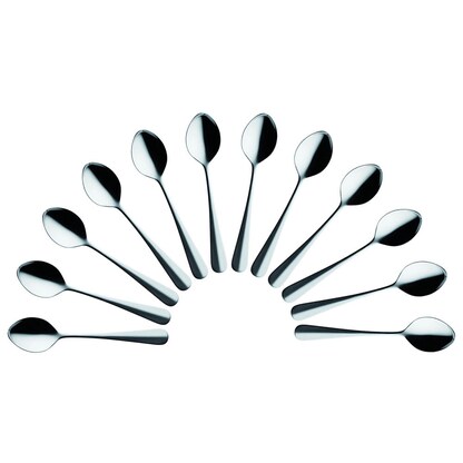 Artikelbild für solex® Kaffeelöffel Baguette silber, 12 St., Artikelnummer 984315
