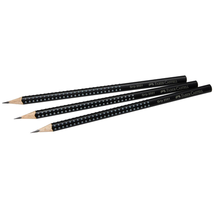 Artikelbild 4 für FABER-CASTELL GRIP 2001 Bleistift-Set B schwarz, 1 Set, Artikelnummer 370431
