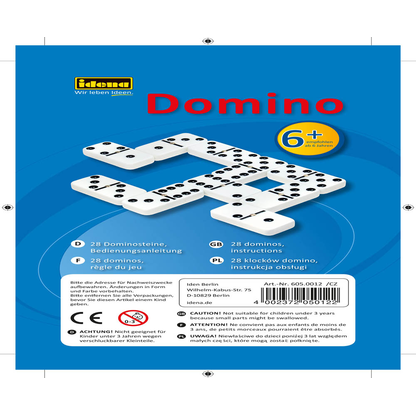 Artikelbild 9 für Idena Domio Double Six Geschicklichkeitsspiel, 1 St., Artikelnummer 140966