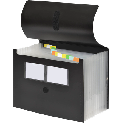 Artikelbild 10 für FolderSys Fächermappe 12 Fächer schwarz, 1 St., Artikelnummer 642074