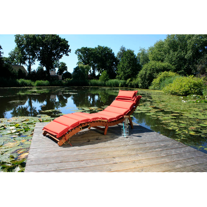 Artikelbild 4 für Garden Pleasure Sonnenliege NASSAU natur Holz, Artikelnummer 310977