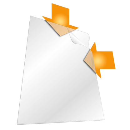 Artikelbild 3 für DURABLE Sichthüllen DIN A4 transparent genarbt 0,11 mm, 100 St., Artikelnummer 237735