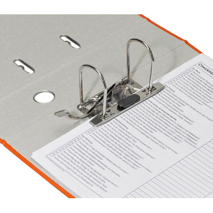 Artikelbild 2 für bene No.1 Power Ordner orange Kunststoff 8,0 cm DIN A4, 1 St., Artikelnummer 426213